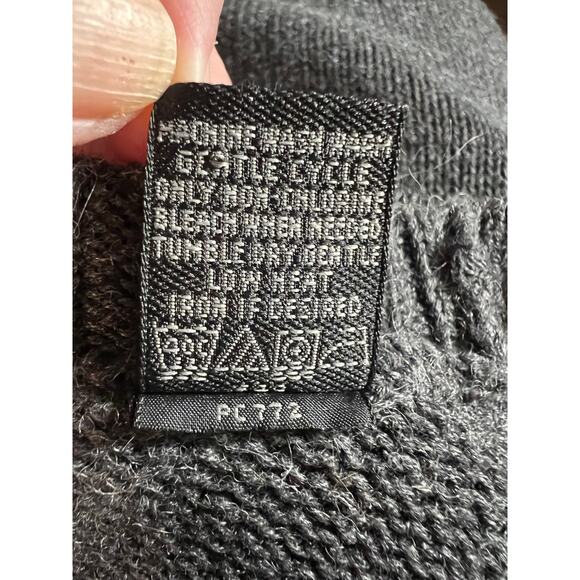 Van Heusen Men's Argyle Sweater in Gray Orange Yellow Burgundy Size Medium - Picture 5 of 5